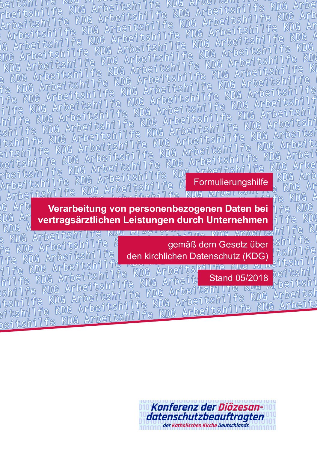 AH Vertrag pbD vertragsärztliche Leistungen